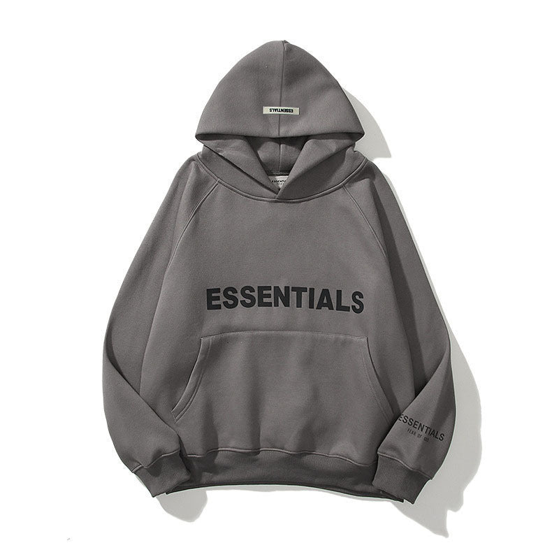 A hooded sweater
