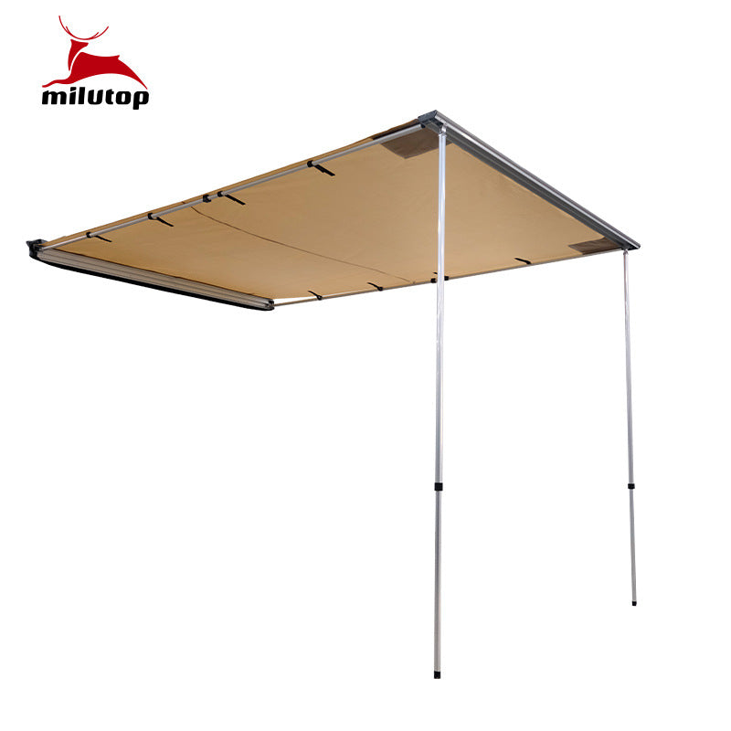 A sideline awning