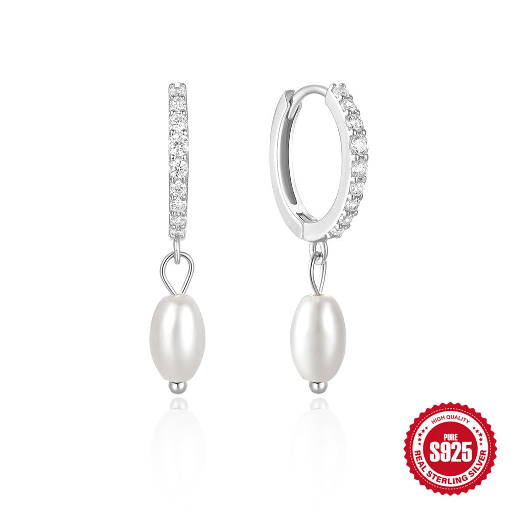 A S925 Sterling Silver Earrings
