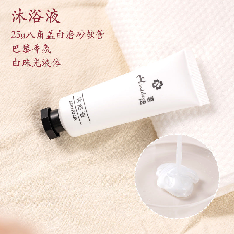 Star hotel special disposable toothbrush with toothpaste comb toiletries set hotel homestay