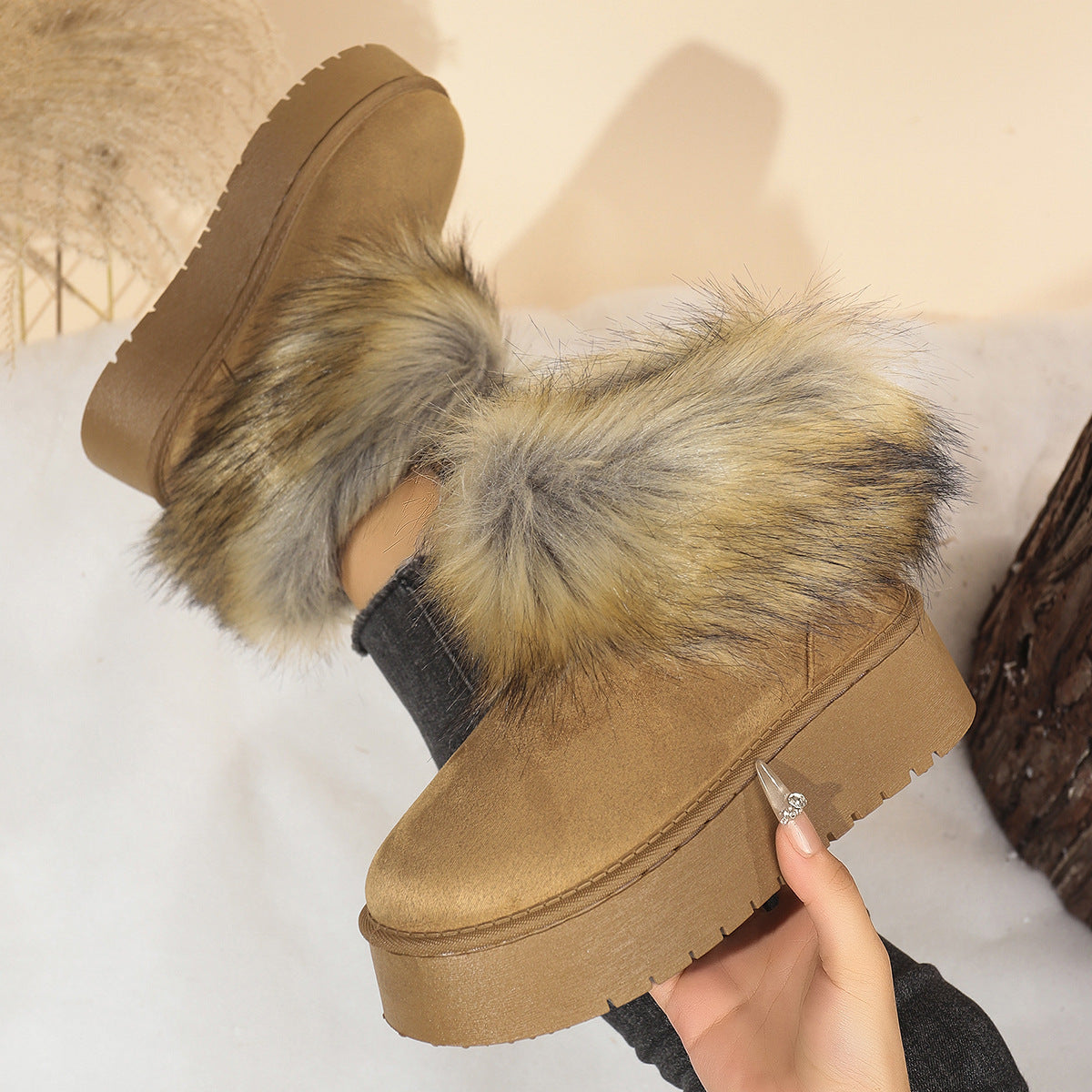 A snow boot