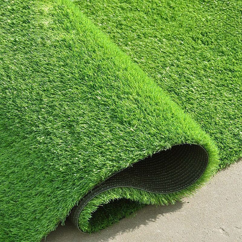 A simulated lawn carpet kindergarten plastic pad outdoor enclosure decorative green plants artificial turf green
