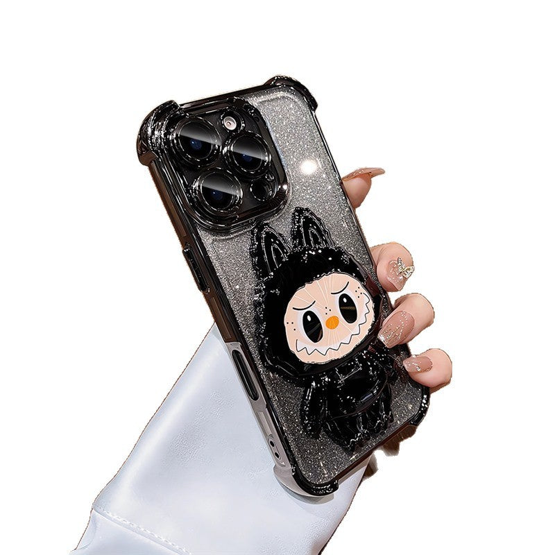 A mirror holder phone case