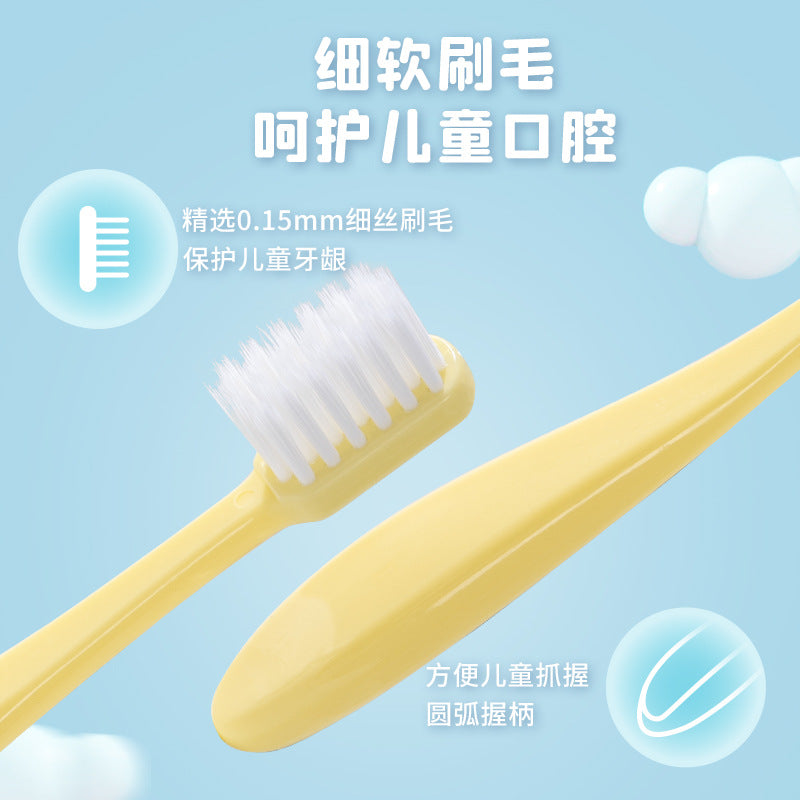 Theme hotel children's disposable toothbrush with toothpaste slippers soft bristle tooth set
