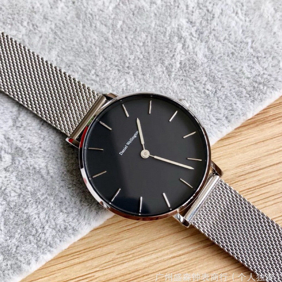A D W couple hot-selling new watch quartz watch, fashionable and simple men's and women's watch manufacturers
