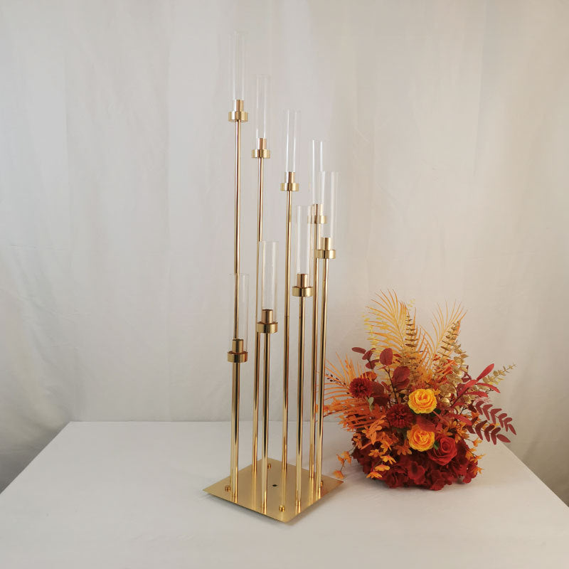 A golden candlestick