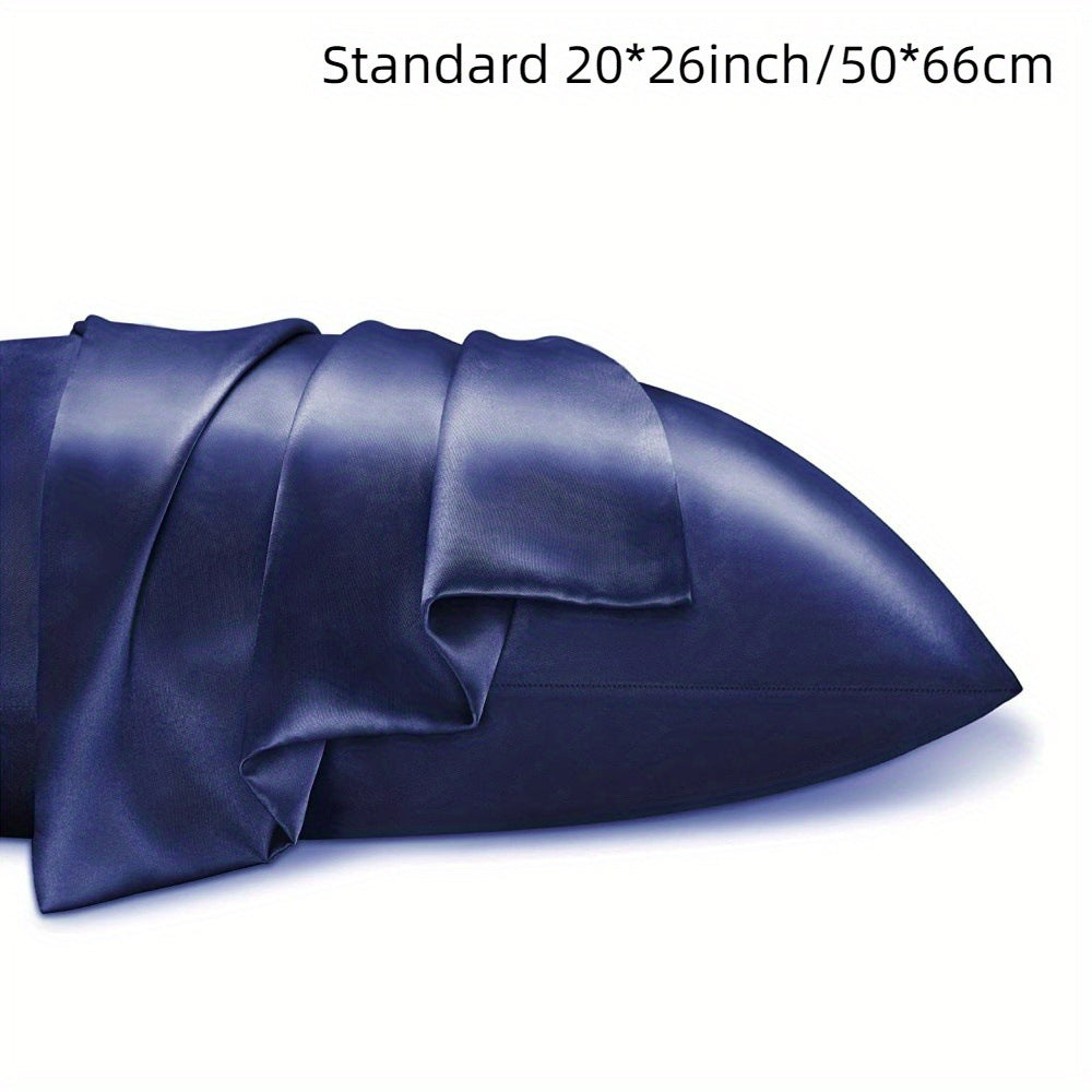 A solid color pillowcase