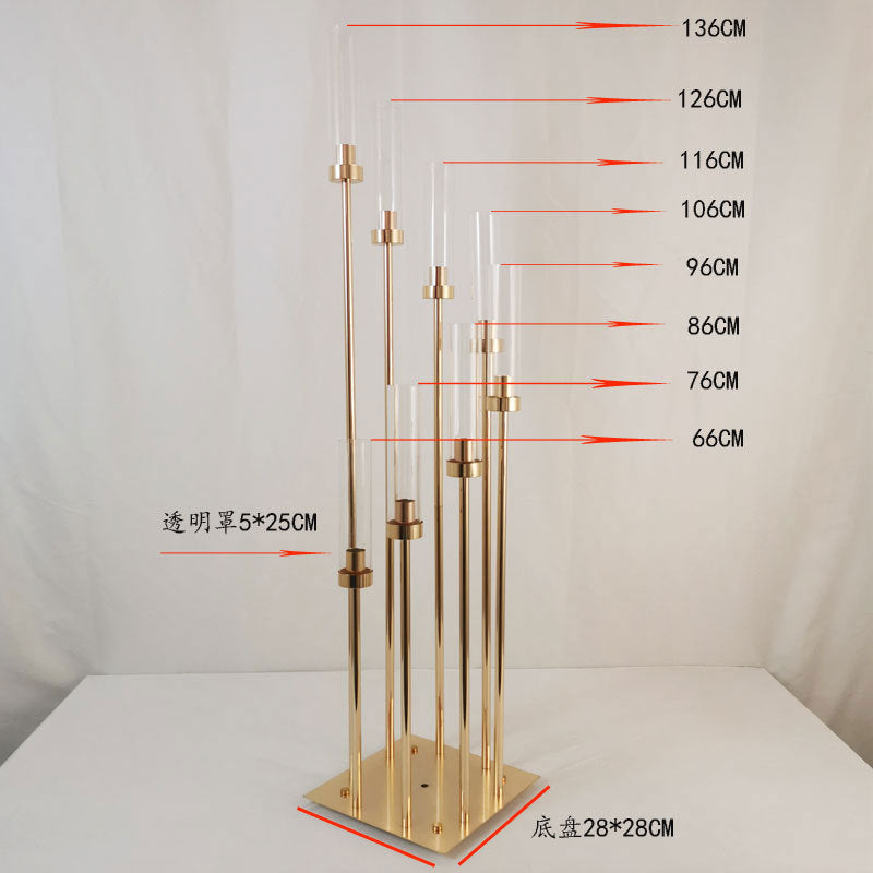 A golden candlestick