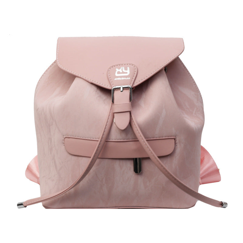 A niche fashion backpack woman