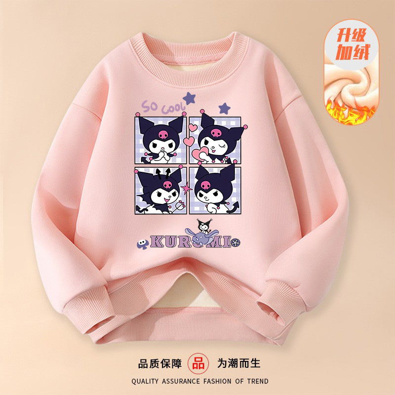 A children's fleece sweater