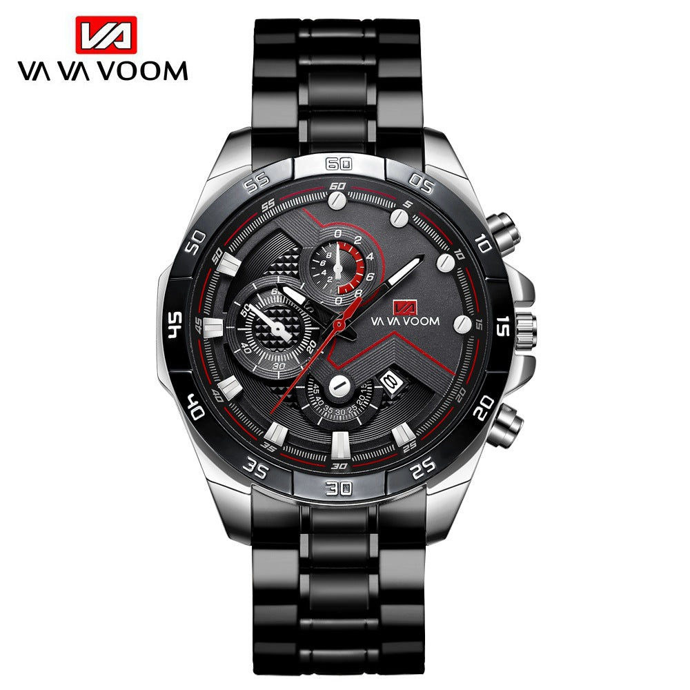 A watch steel chain belt model