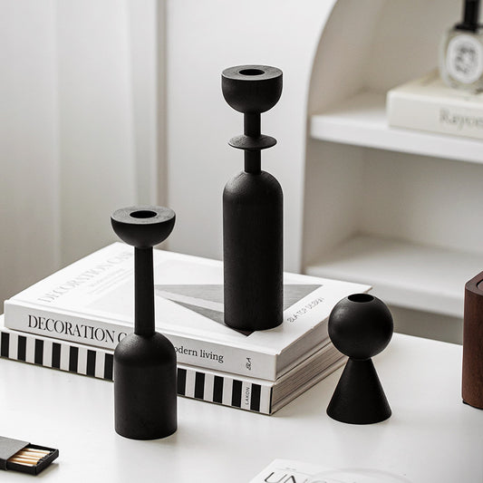 A home decoration candlestick ornament