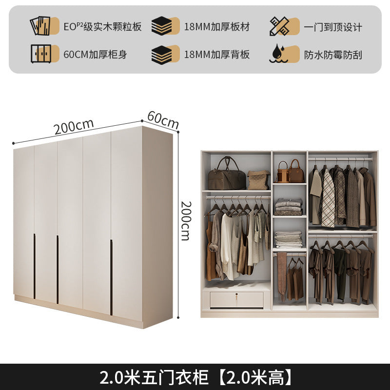 A 18mm granular board wardrobe melamine paint finish