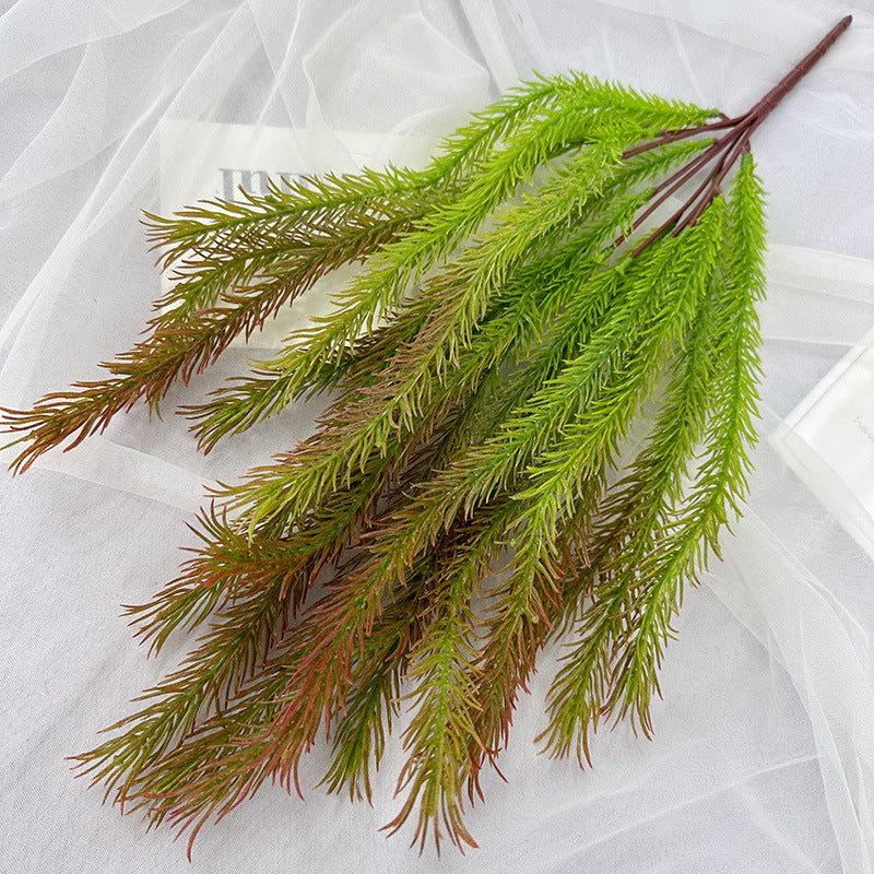 A houndstail hanging large shopping mall event decoration wedding plant wall decoration wall