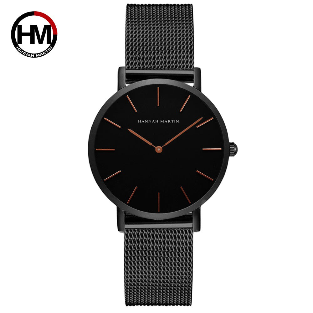 A Simple Casual Versatile Temperament Women's Watch Fashion Waterproof Watch Wholesale