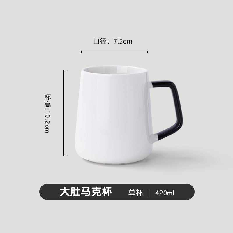 A ceramic mug printing photo to picture custom LOGO heat transfer process milk cup water cup gift cup custom