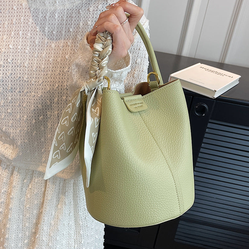 A shoulder messenger bag