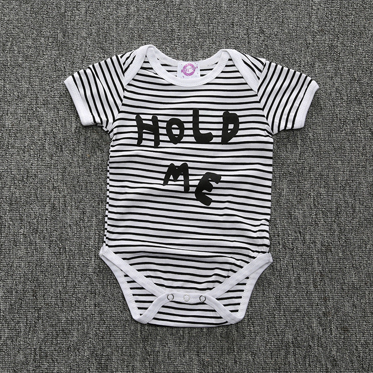 A collection of INS foreign trade children's clothing, men's and women's baby jumpsuit, one piece long sleeved shirt, baby cartoon printed jumpsuit - Mixbatch