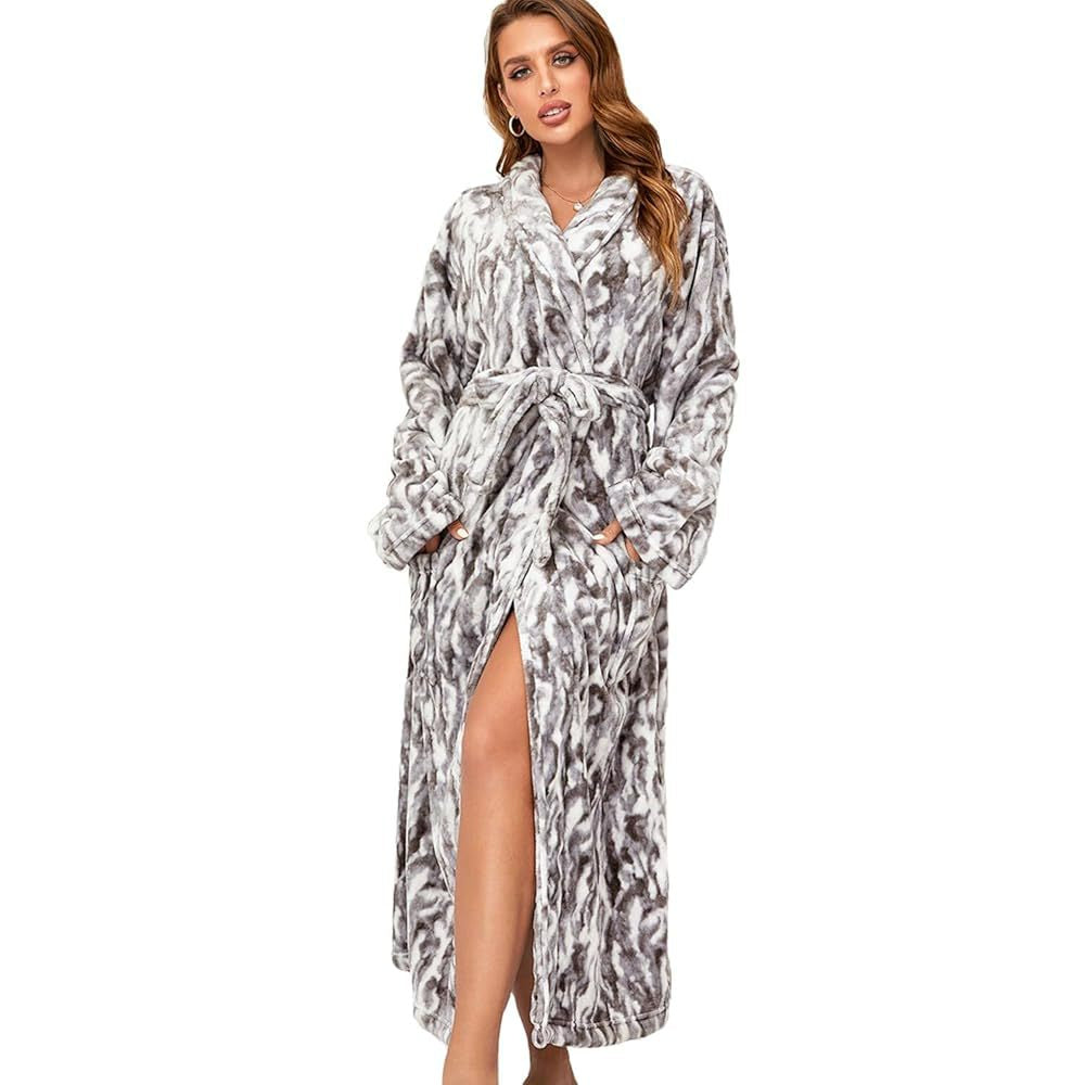 A bathrobe