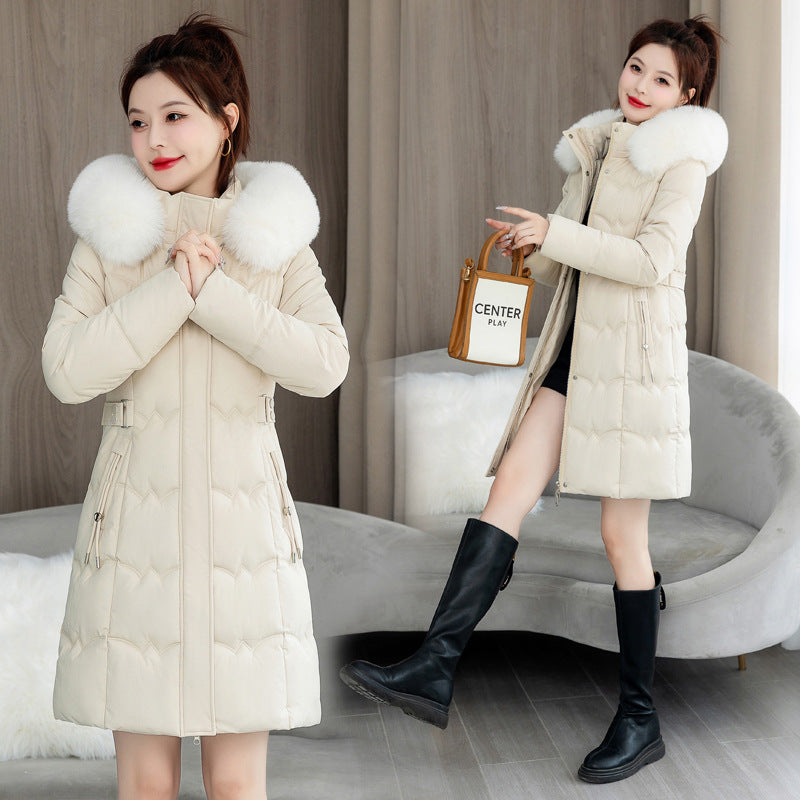 A lady's winter thermal jacket