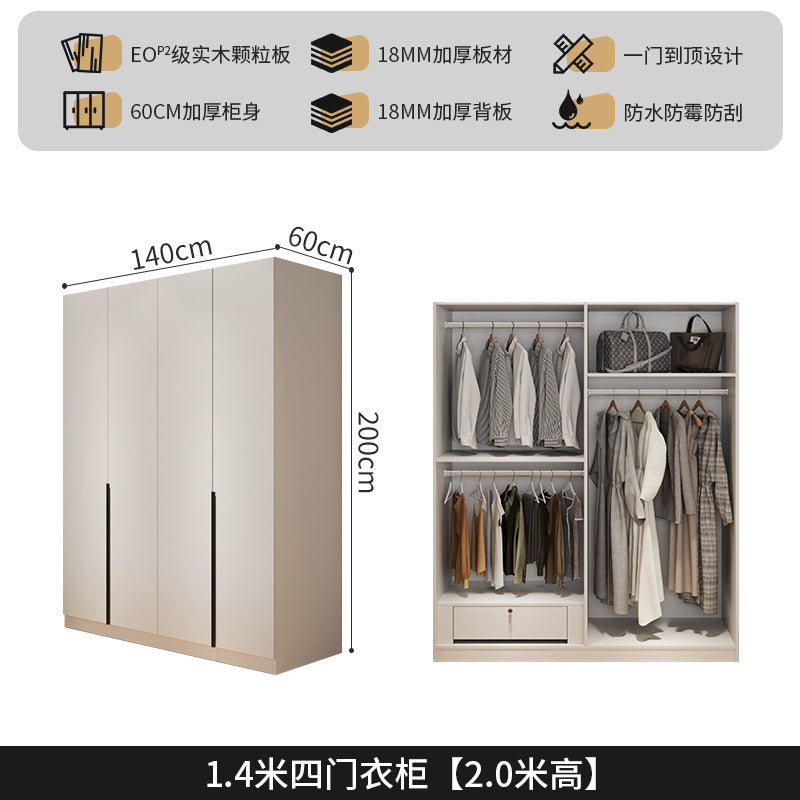 A 18mm granular board wardrobe melamine paint finish