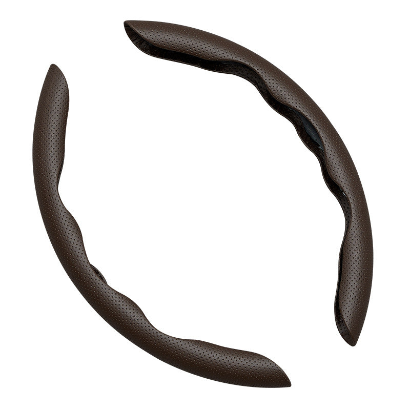 A car steering wheel cover