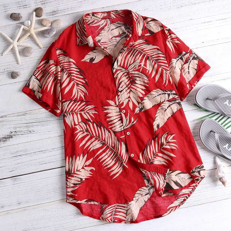 A Men's Printed Shirt
