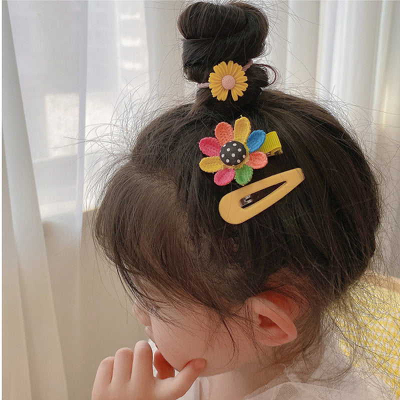 A children's hairpin stall set wholesale summer little girl hairpin cute girl broken hairpin headdress