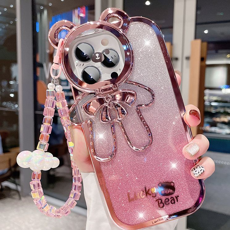 A Glitter Lanyard Phone Case