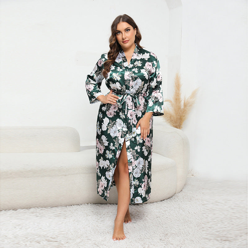 A silk nightgown