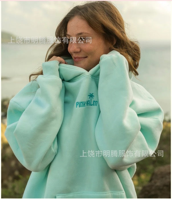 A sweater embroidered sweater
