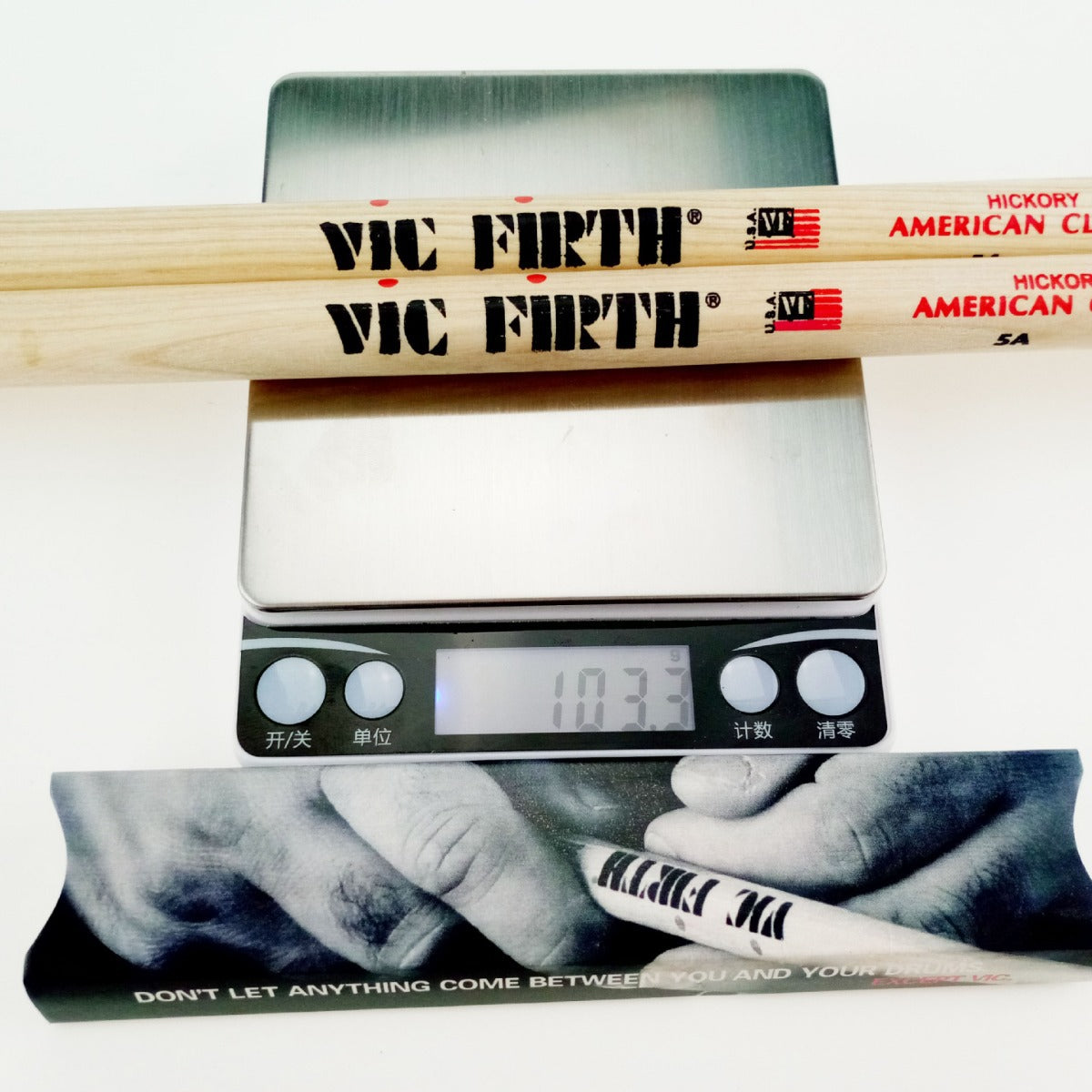 A Drumsticks made of walnut wood 5A 7A