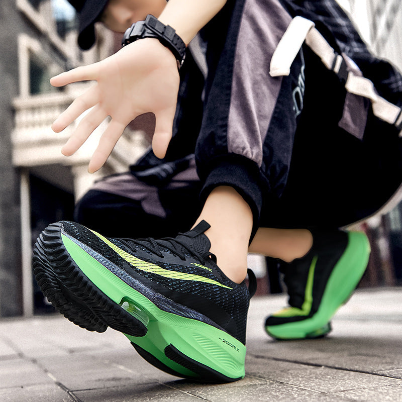 A new autumn moon landing couple breathable running shoes marathon training sports shoes air cushion running shoes