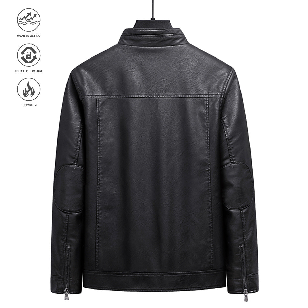 A leather jacket for men