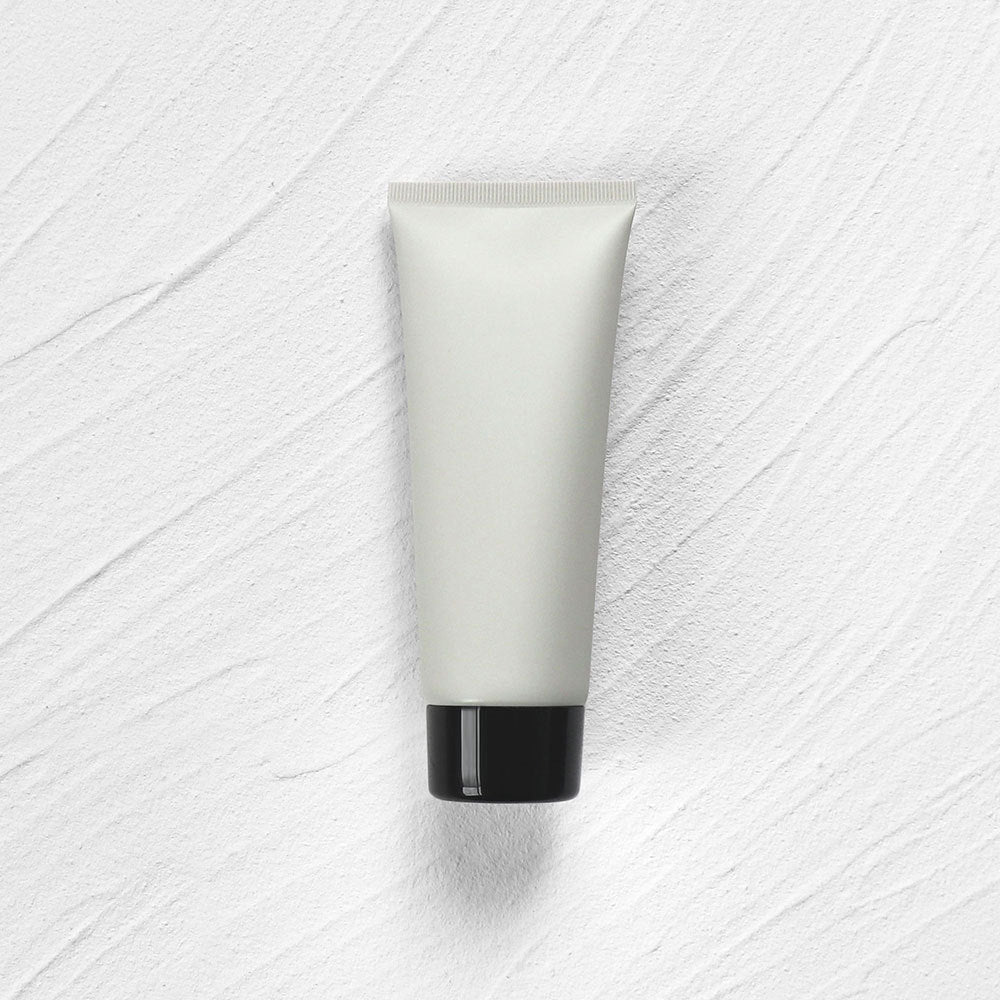 A100g grey matte cosmetic hose plastic extruded empty bottle inverted bottle PE Morandi color - Mixbatch