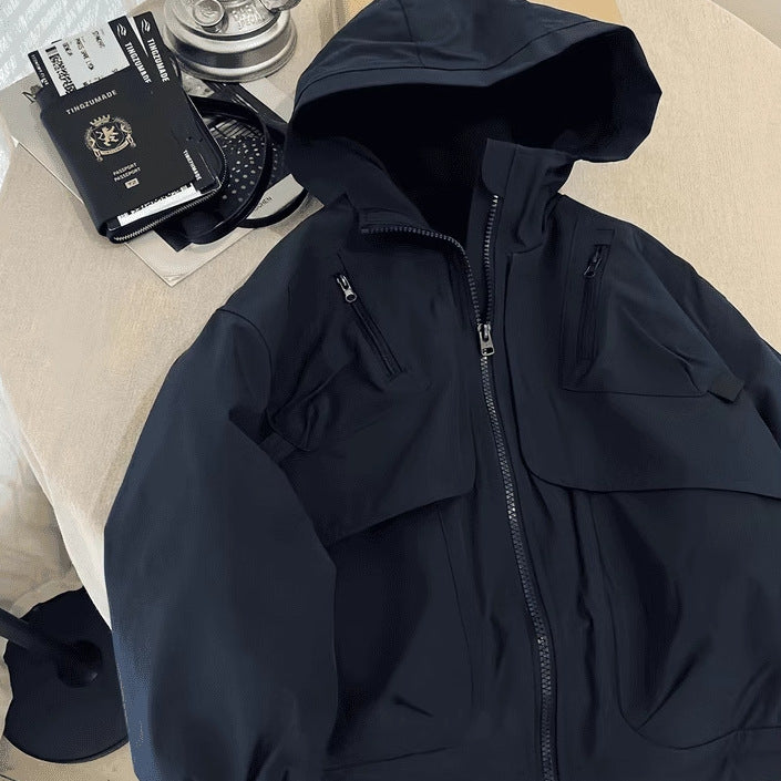 A Boys' Tooling Fleece Pie Overcomes Autumn and Winter New Medium and Older Children's Thickened Cotton