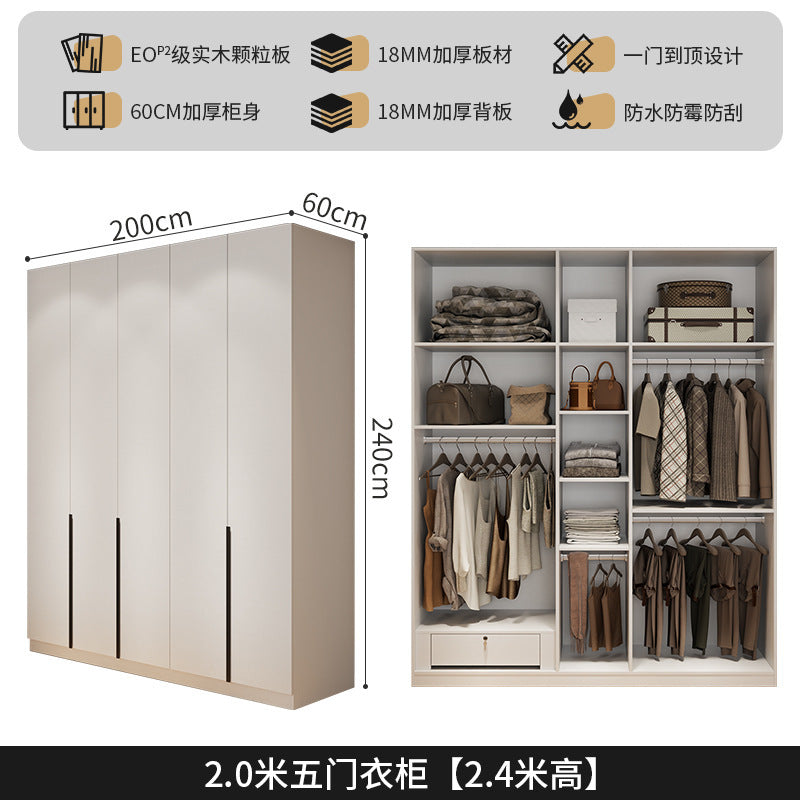 A 18mm granular board wardrobe melamine paint finish
