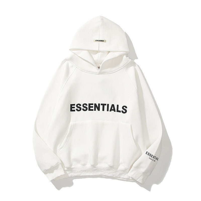 A hooded sweater