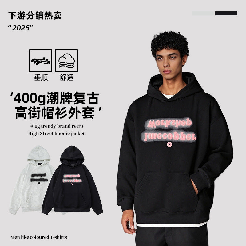 A hooded sweater
