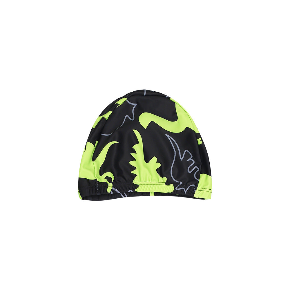 A boy's swimsuit suit cartoon dinosaur