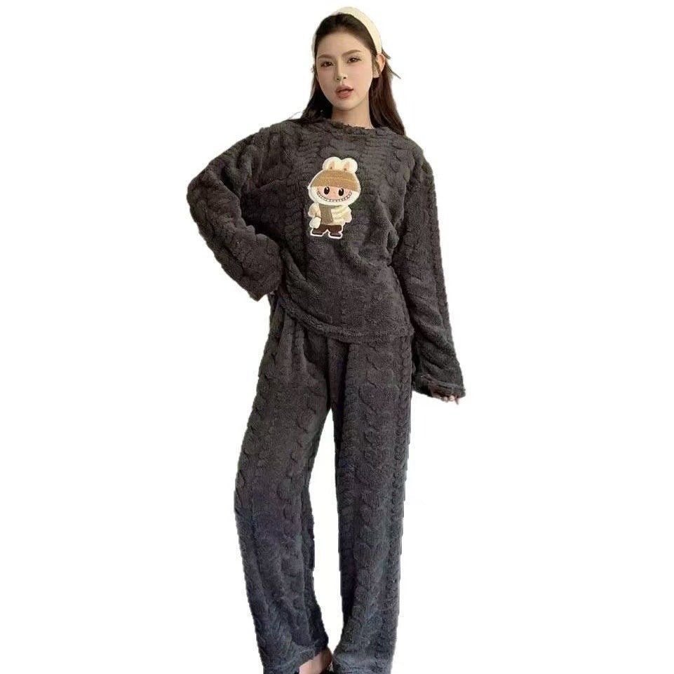 A thermal pajama set