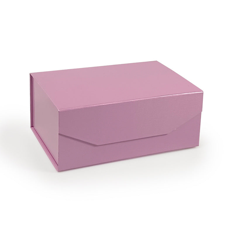 A Magnet flip gift box, holiday gift exquisite gift packaging box, cross-border foreign trade folding cardboard box