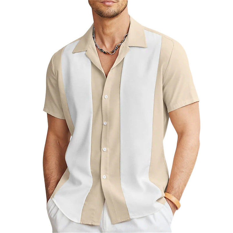 A casual button-down shirt