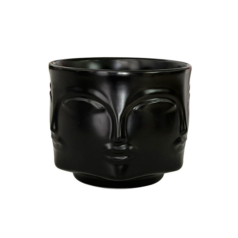 A ceramic vase ornament