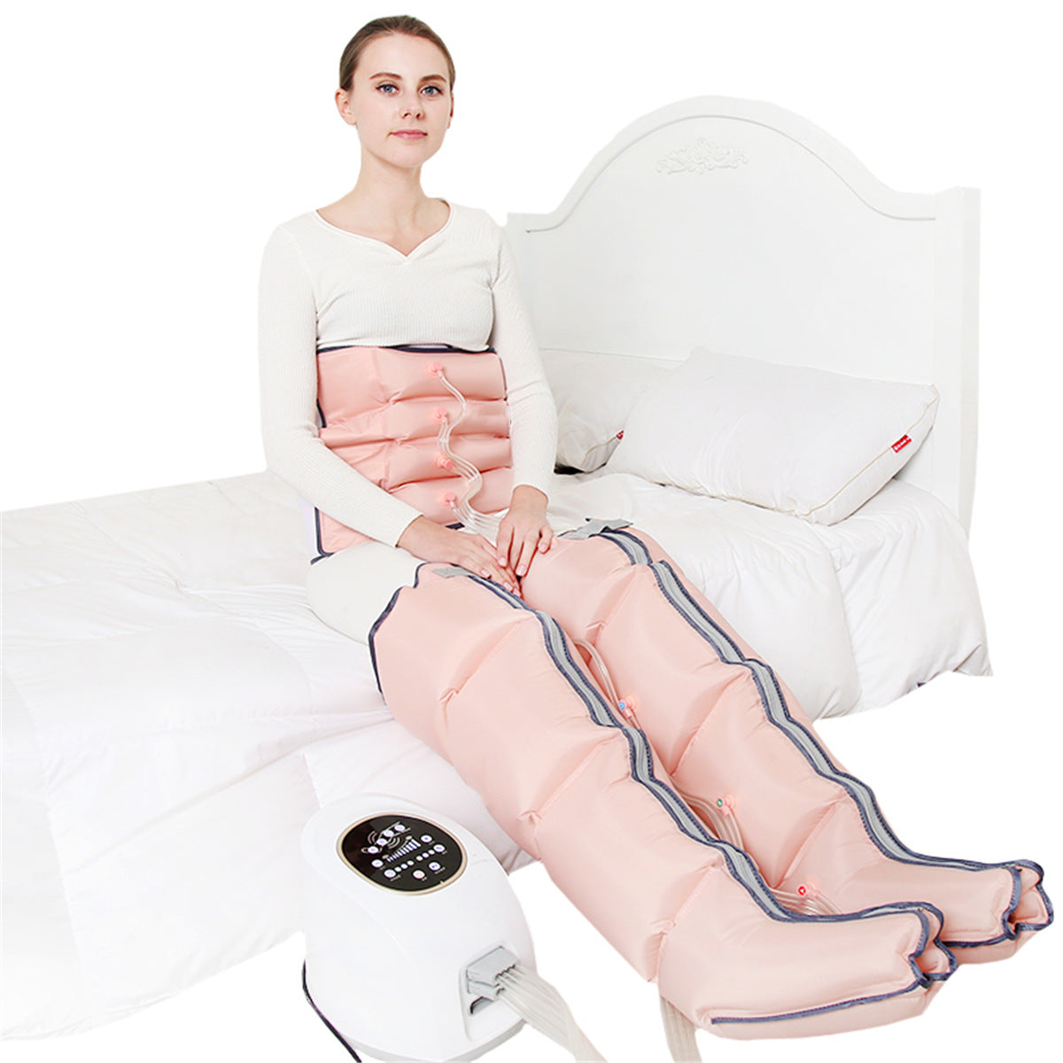 A Leg massage instrument Air wave massager Pneumatic circulation pressure massager Elderly leg physiotherapy instrument