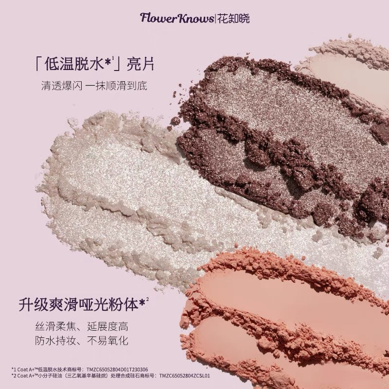 A Midsummer night five-color relief comprehensive shadow eyeshadow disc color test matte pearlescent powder daily versatile woman