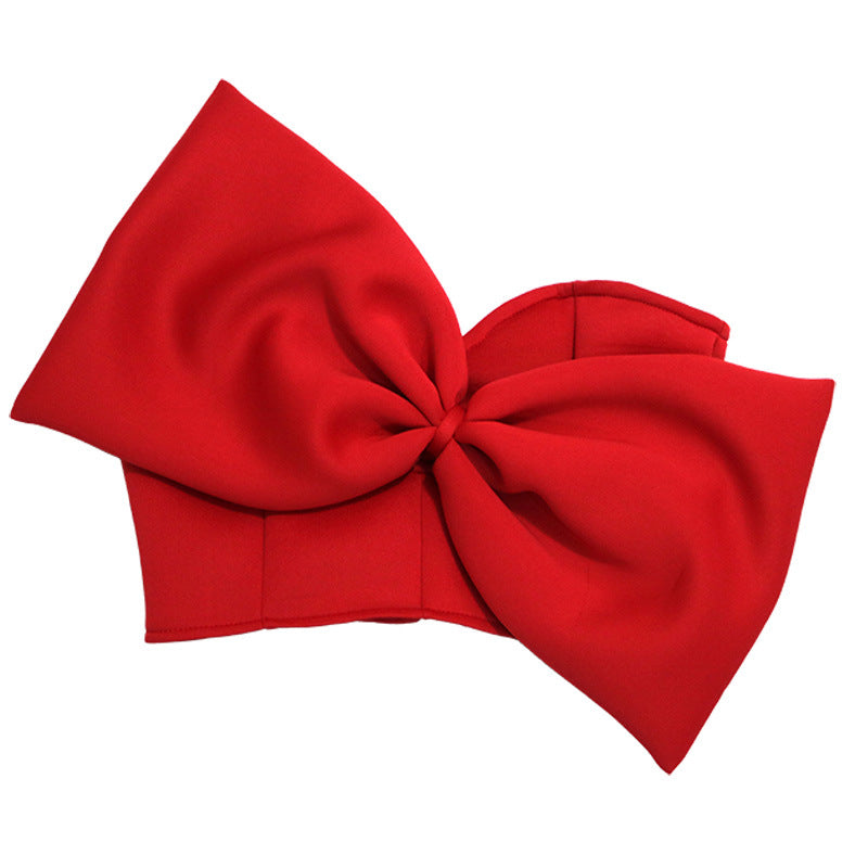 A sexy tube top halter bow