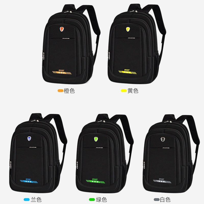 A high school student backpack for men and women large capacity computer backpack