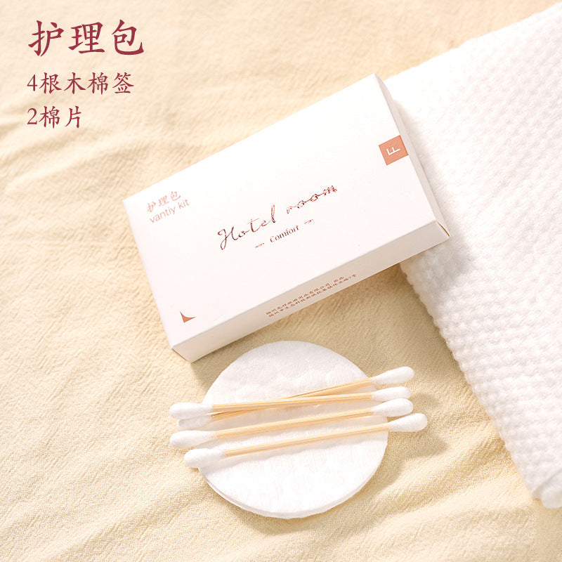 Star hotel special disposable toothbrush with toothpaste comb toiletries set hotel homestay