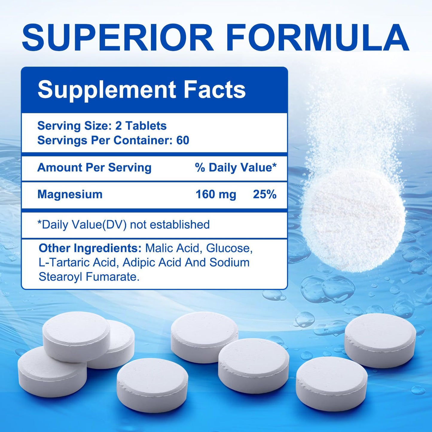 A H2 hydrogen water tablets